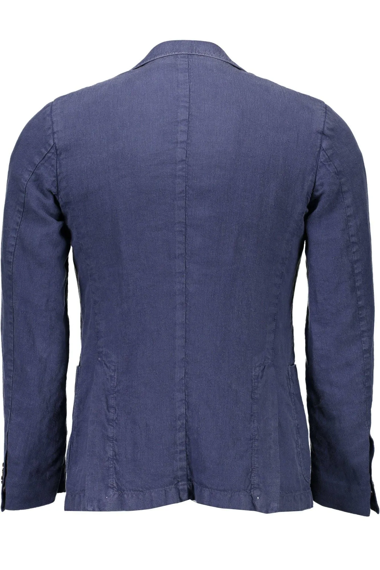 Blue Linen Men Jacket sold by Louxly product image thumbnail 2