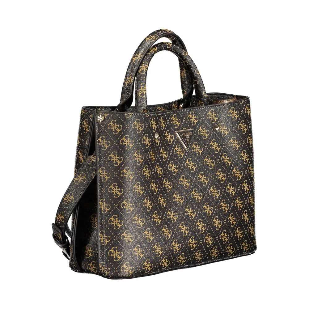 Brown Polyethylene Handbag sold by Louxly product image thumbnail 3