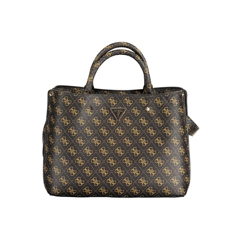 Brown Polyethylene Handbag sold by Louxly