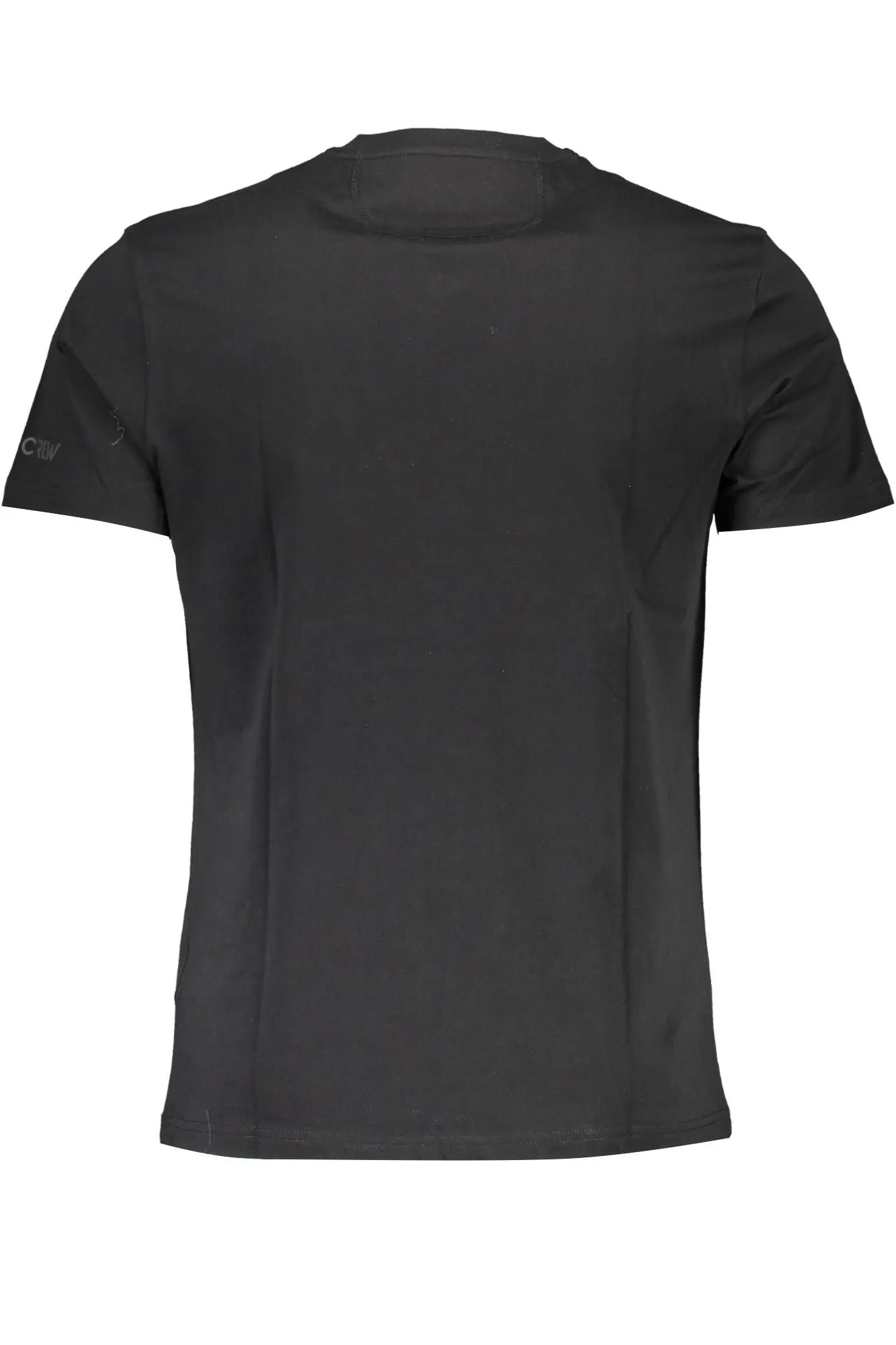Black Cotton Men T-Shirt sold by Louxly product image thumbnail 2