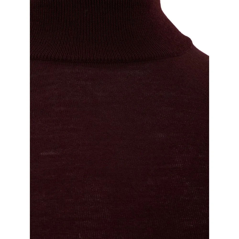 Elegant Red Woolen Luxury Sweater for Men sold by Louxly product image thumbnail 3