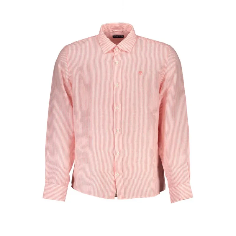 Pink Linen Shirt sold by Louxly
