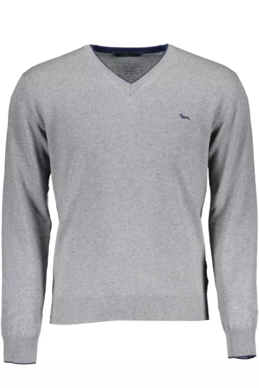 Gray Wool Men Sweater sold by Louxly