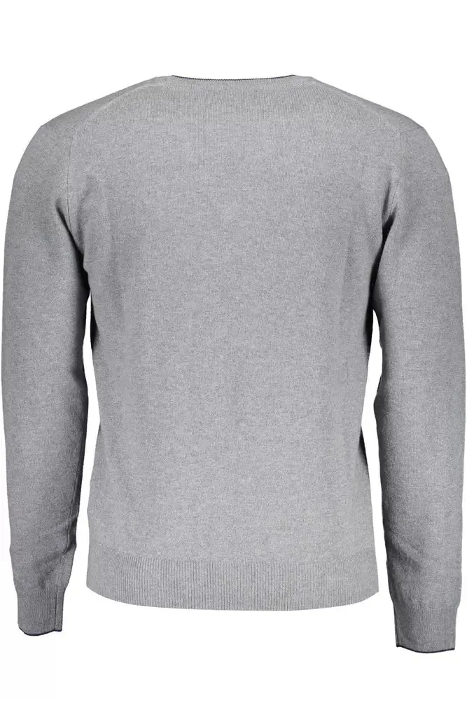 Gray Wool Men Sweater sold by Louxly product image thumbnail 2