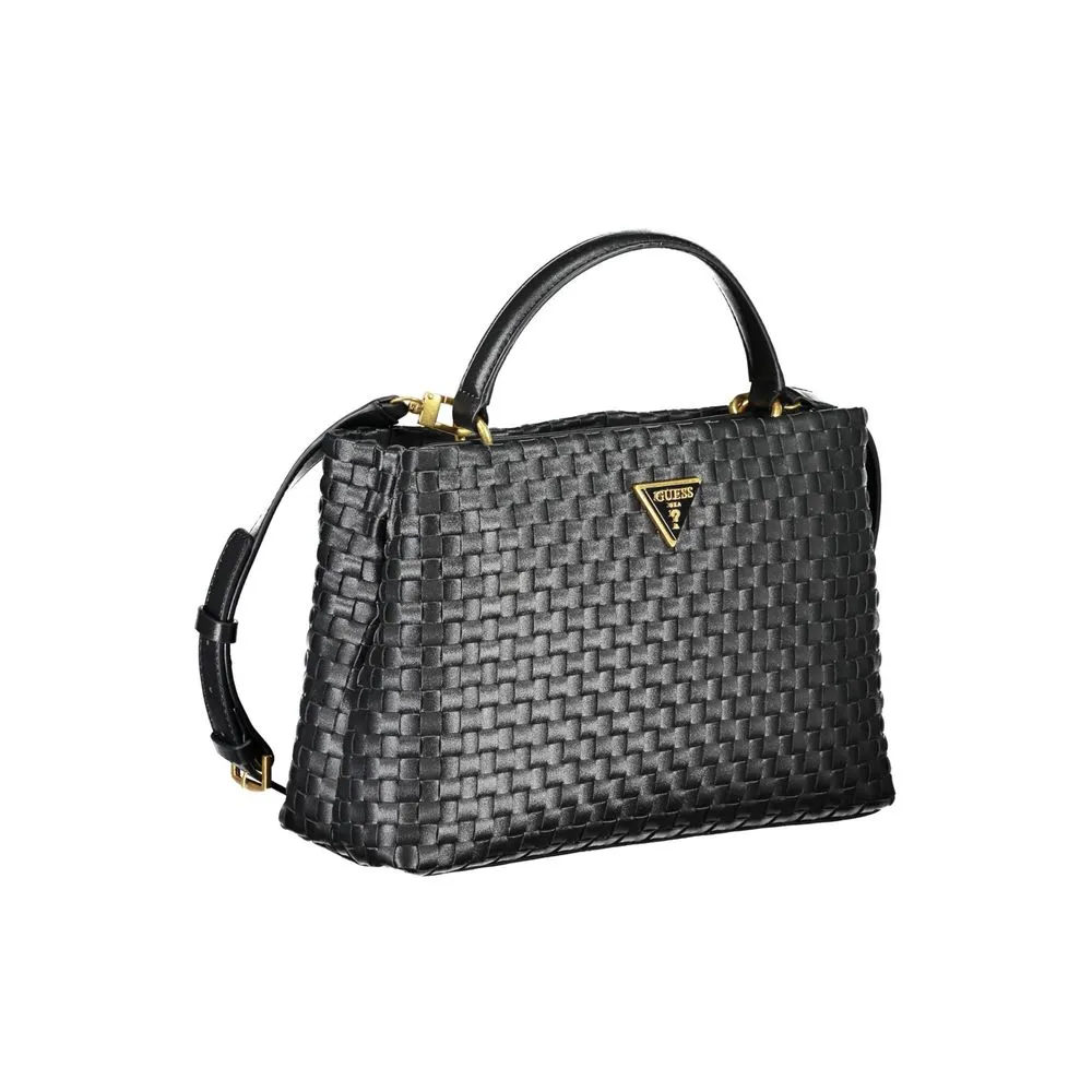 Black Polyethylene Handbag sold by Louxly product image thumbnail 3