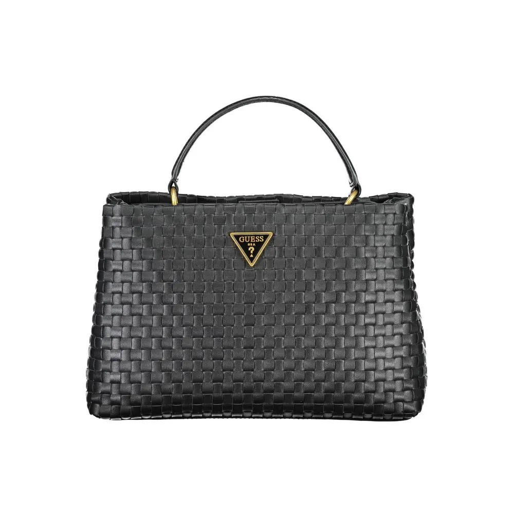 Black Polyethylene Handbag sold by Louxly