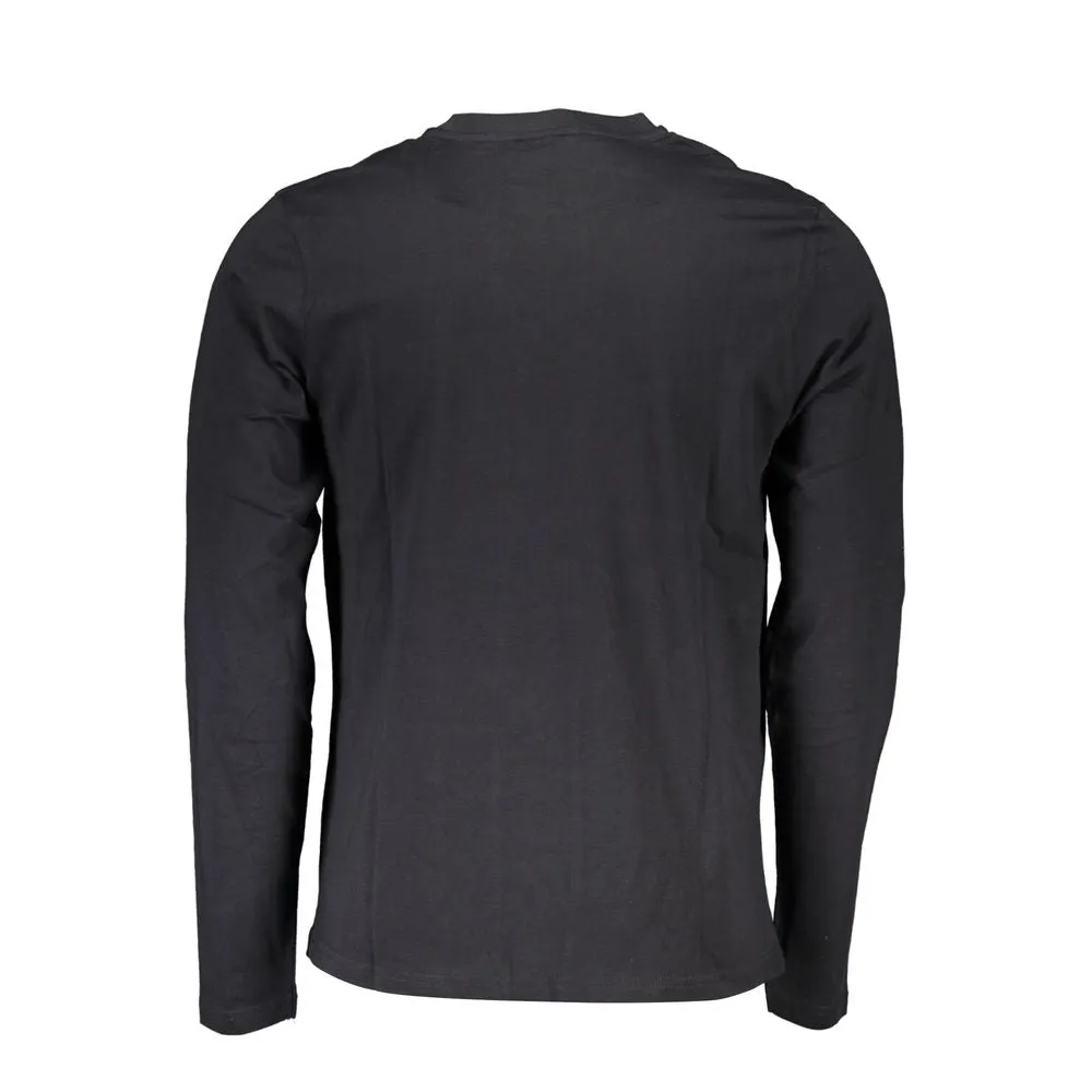 Black Cotton T-Shirt sold by Louxly product image thumbnail 2