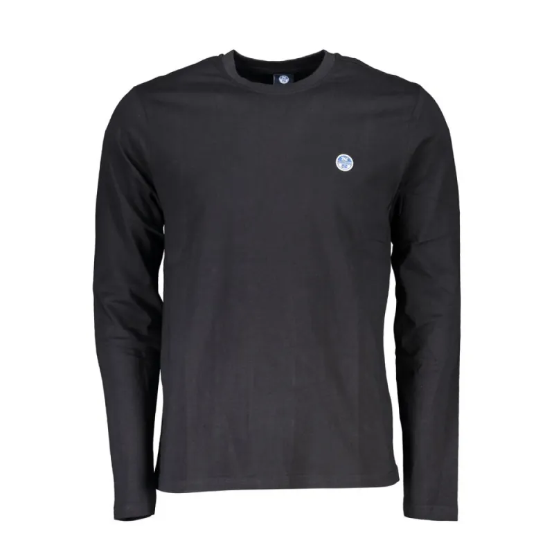 Black Cotton T-Shirt sold by Louxly