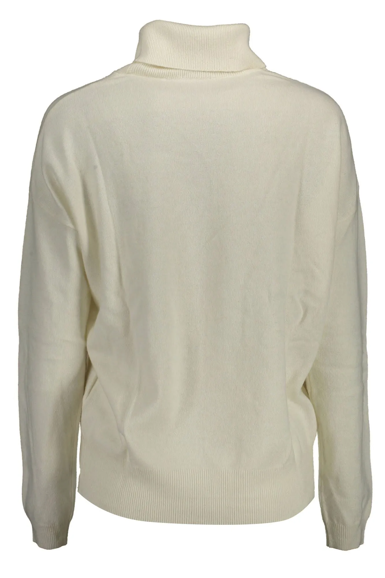 Elegant Turtleneck Sweater With Embroidered Logo sold by Louxly product image thumbnail 2