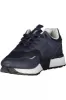Blue Eco Leather Men Sneaker sold by Louxly