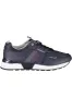 Blue Eco Leather Men Sneaker sold by Louxly