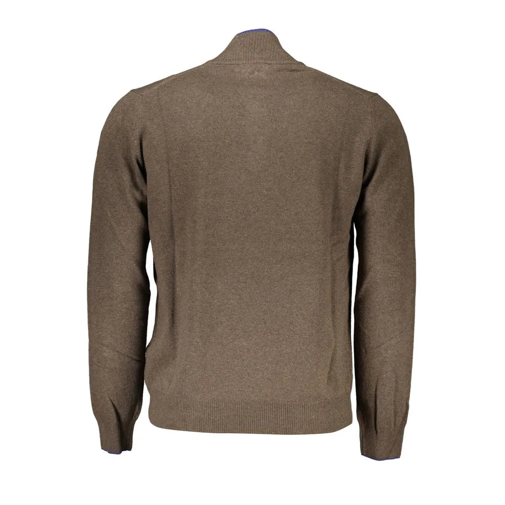 Half-Zip Contrast Detail Sweater sold by Louxly product image thumbnail 2
