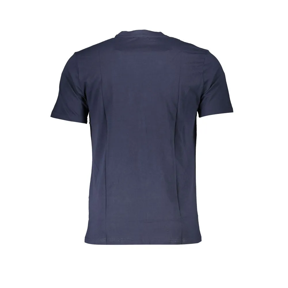 Blue Cotton T-Shirt sold by Louxly product image thumbnail 2