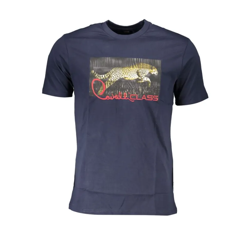 Blue Cotton T-Shirt sold by Louxly