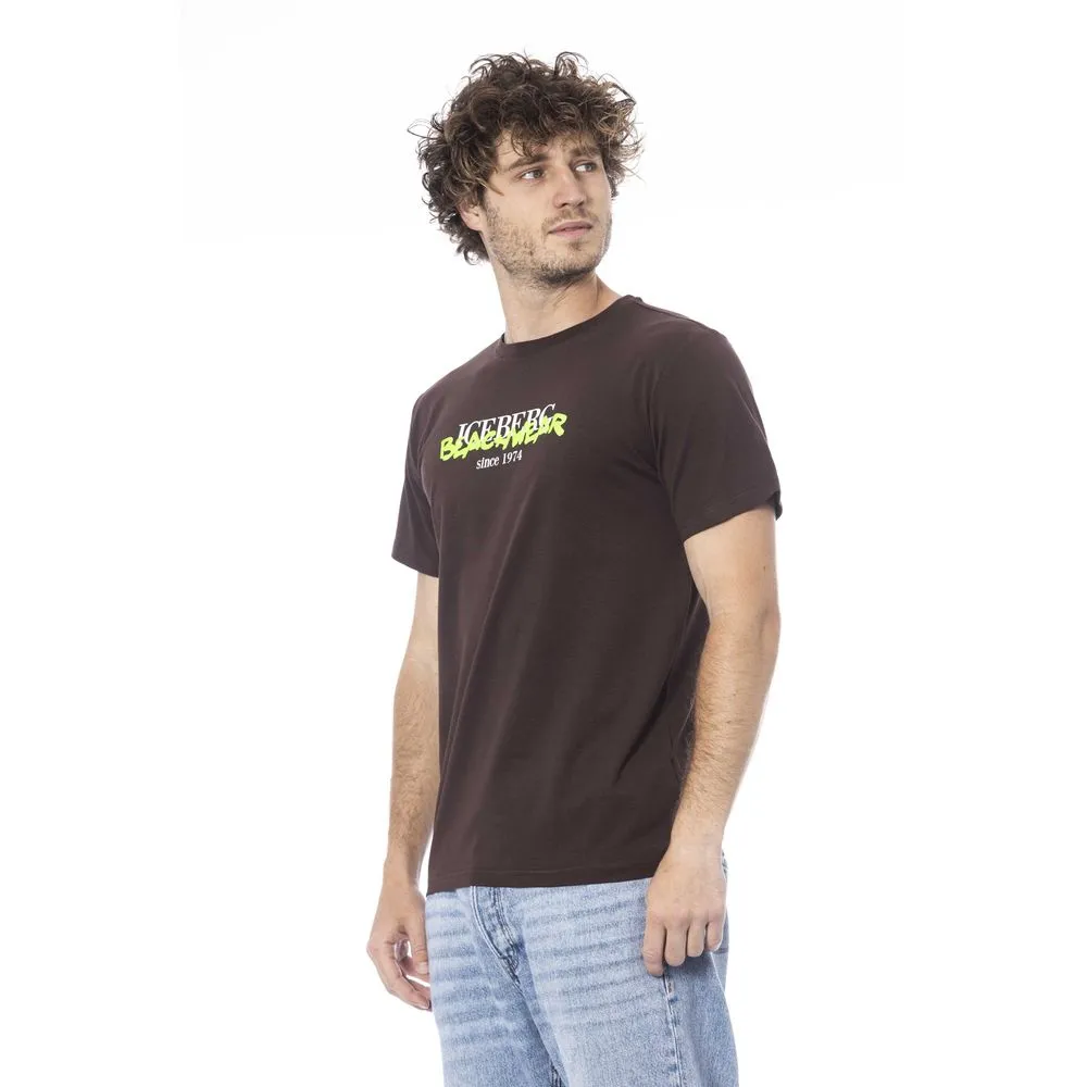 Brown Cotton Men TShirt sold by Louxly product image thumbnail 2