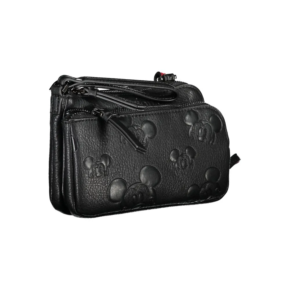 Black Polyethylene Handbag sold by Louxly product image thumbnail 3