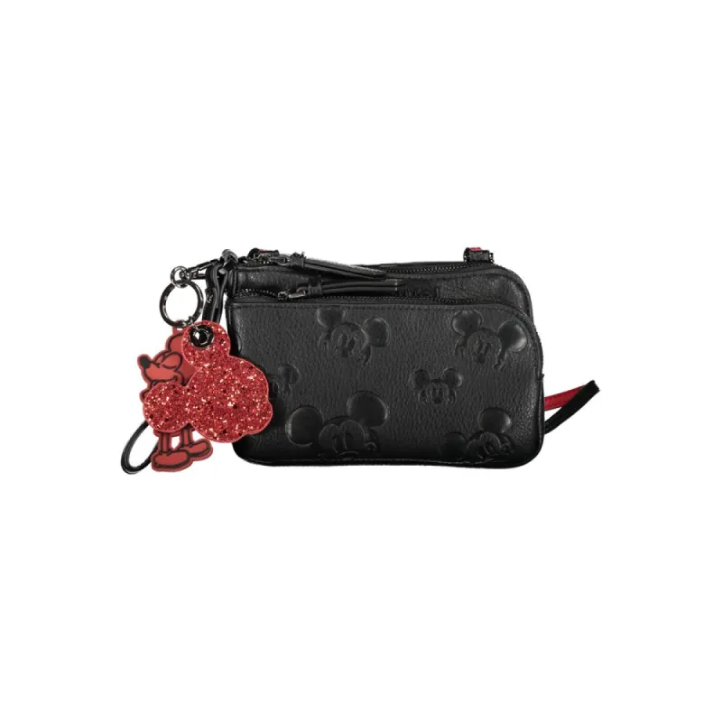 Black Polyethylene Handbag sold by Louxly