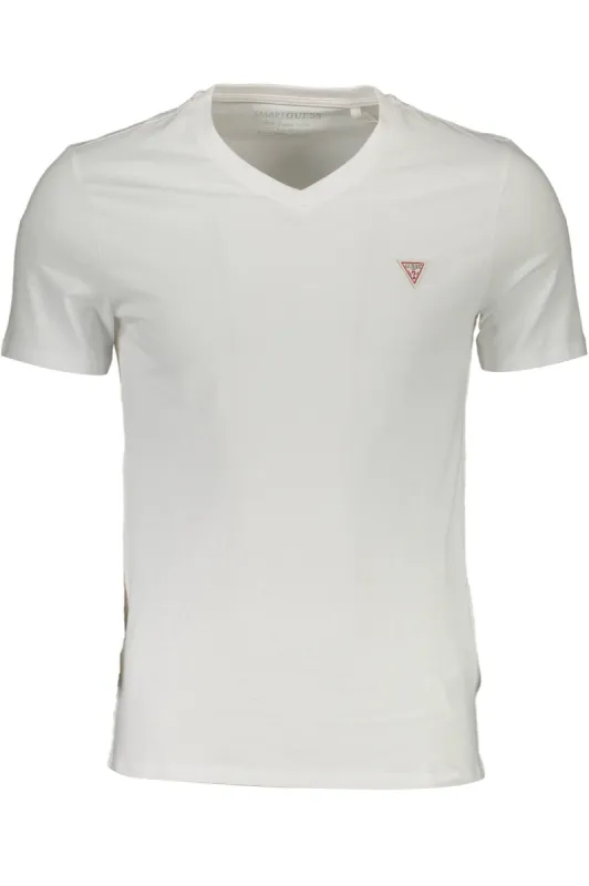 White Cotton Men TShirt sold by Louxly