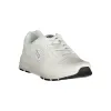 White Polyester Sneaker sold by Louxly