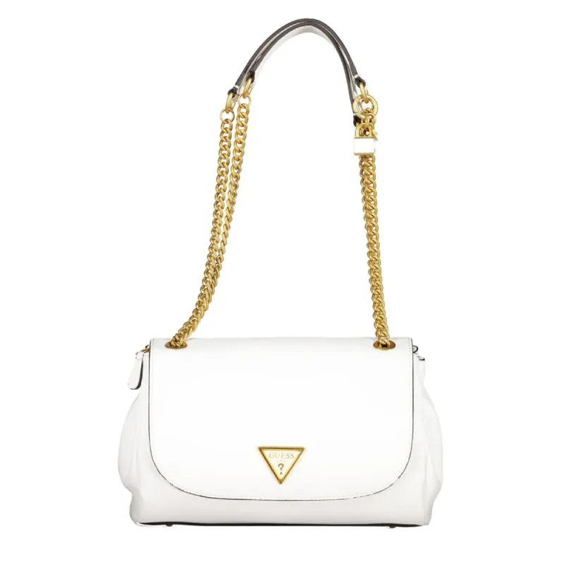 White Polyethylene Handbag sold by Louxly