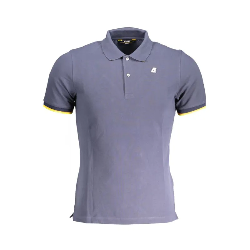 Blue Cotton Polo Shirt sold by Louxly