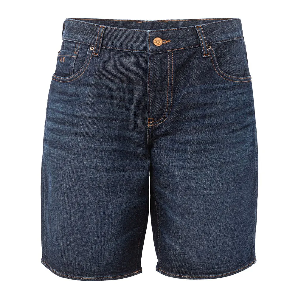 Sleek Cotton Summer Shorts in Blue sold by Louxly