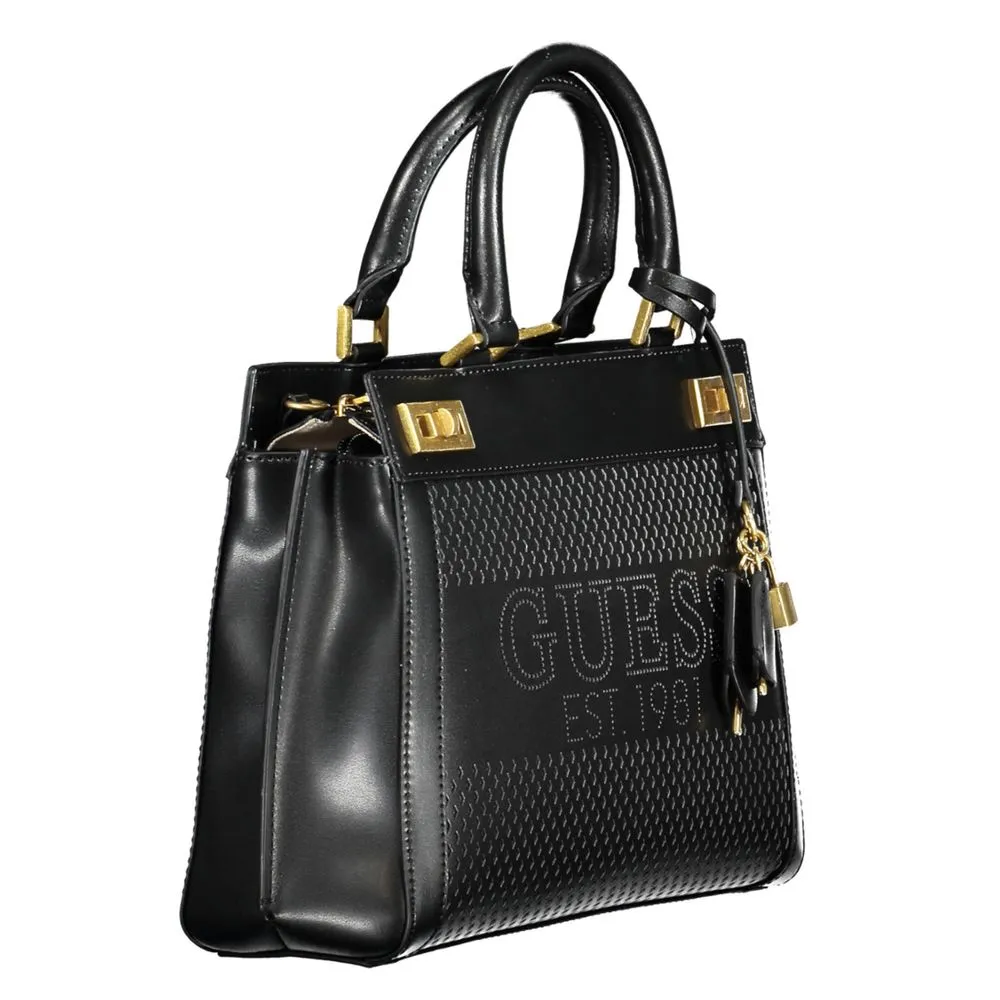 Black Polyethylene Handbag sold by Louxly product image thumbnail 3