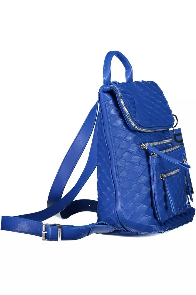 Blue Polyethylene Women Backpack sold by Louxly product image thumbnail 3