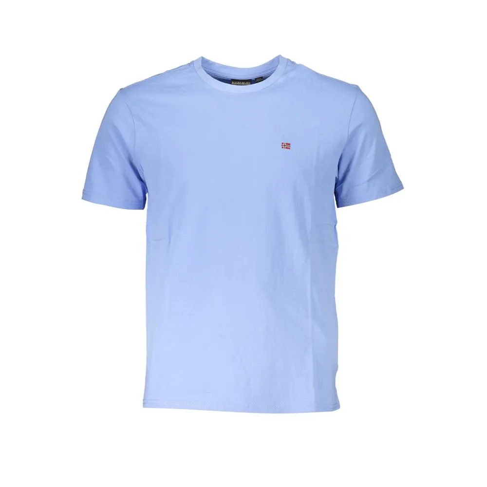 Blue Cotton T-Shirt sold by Louxly product image thumbnail 3