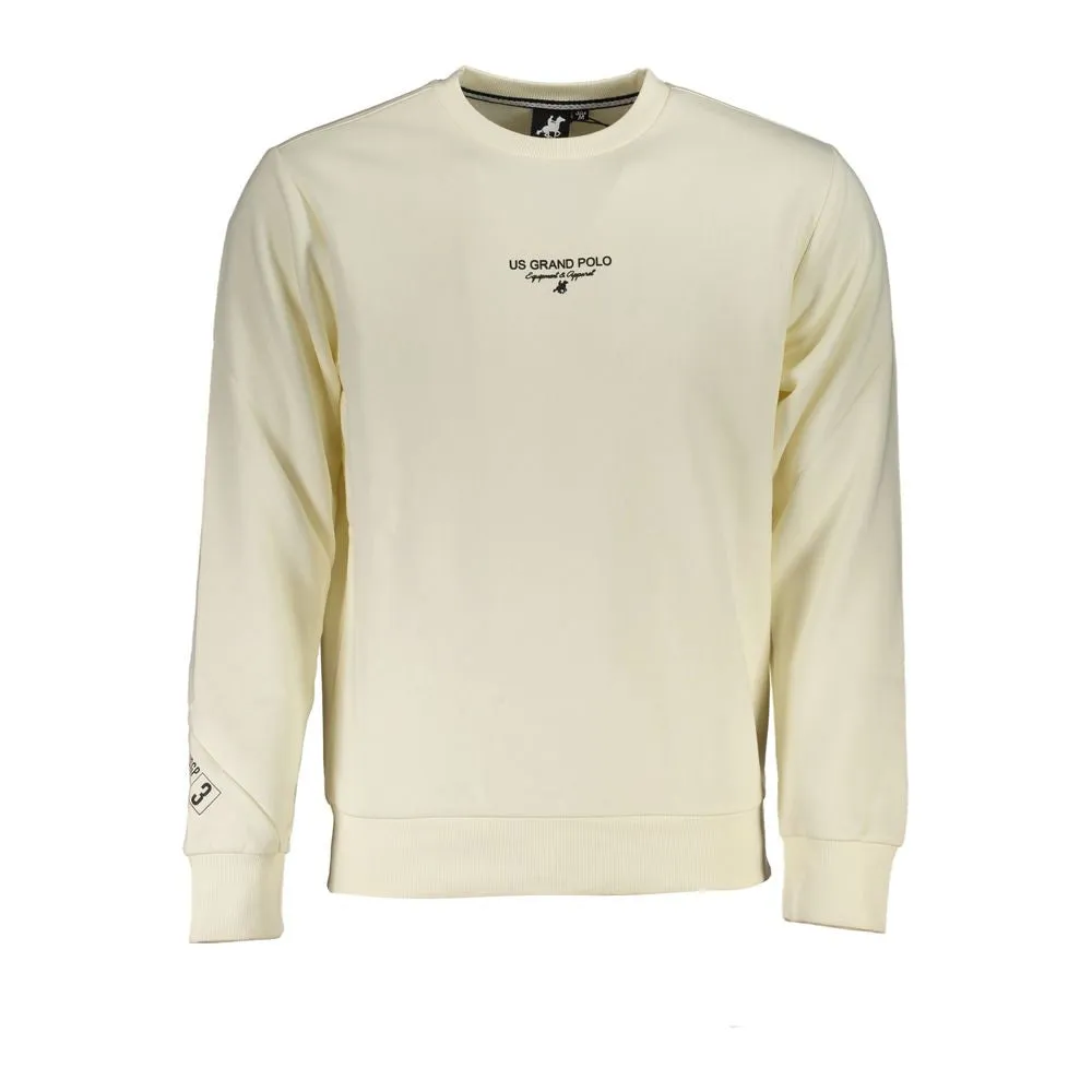 Classic White Crew Neck Sweatshirt sold by Louxly