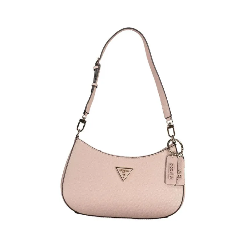 Pink Polyethylene Handbag sold by Louxly