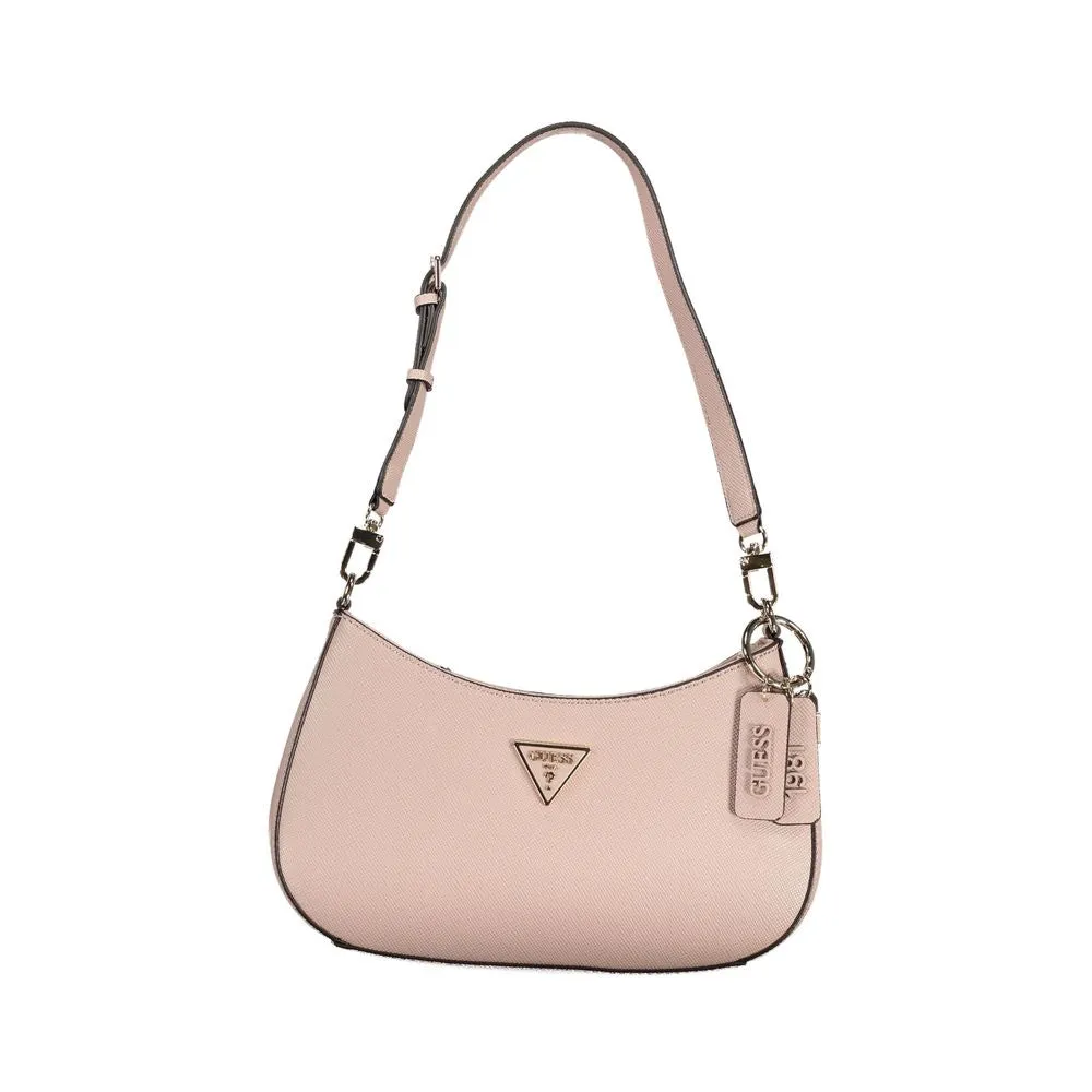 Pink Polyethylene Handbag sold by Louxly