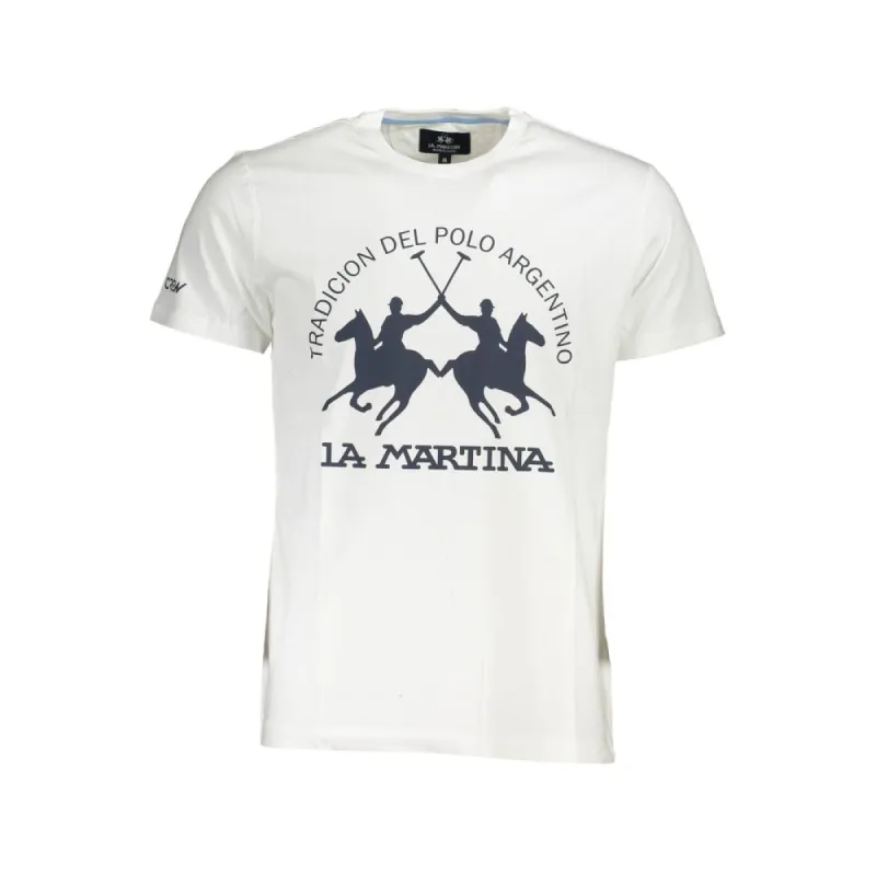White Cotton Men T-Shirt sold by Louxly