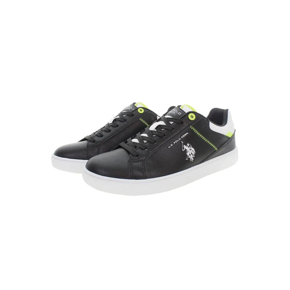 Black Polyester Men Sneaker sold by Louxly product image thumbnail 2