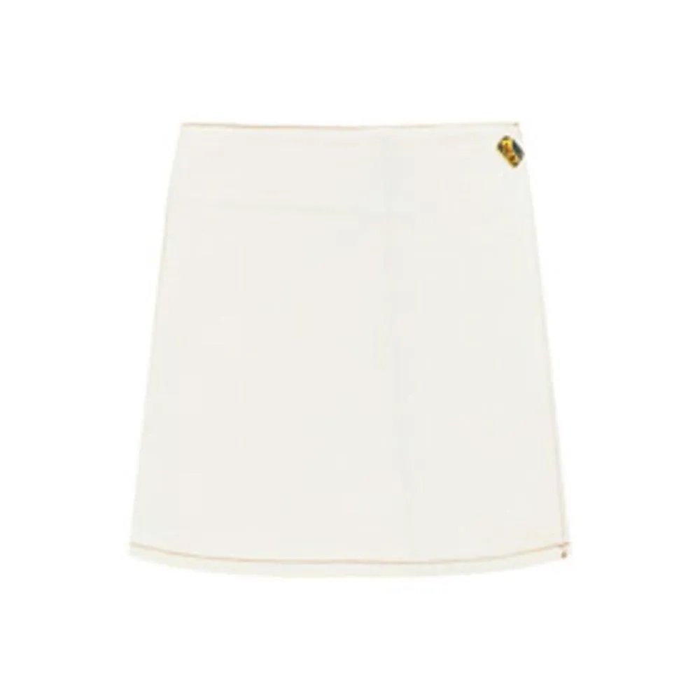 White Skirt sold by Louxly