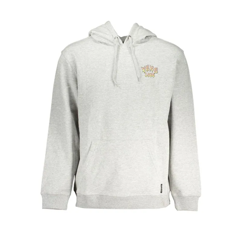 Chic Gray Fleece Hooded Sweatshirt sold by Louxly