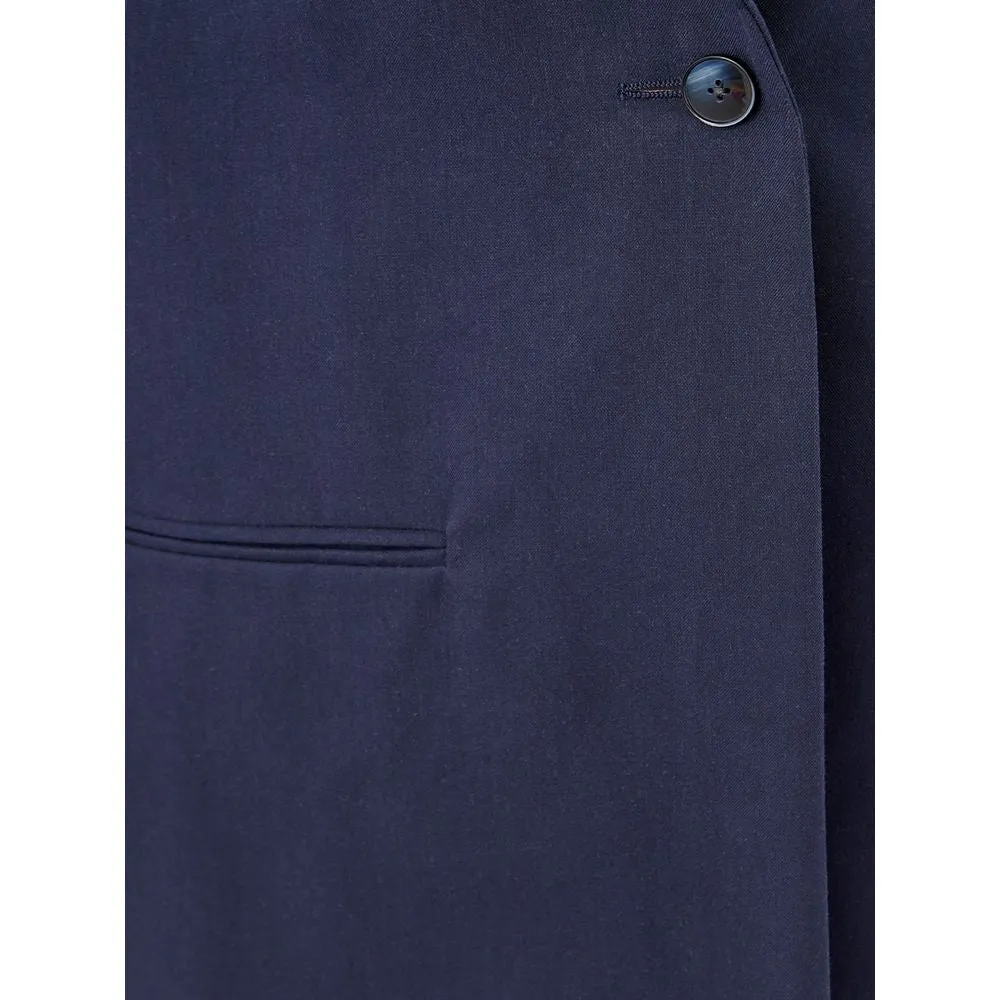 Lardini Cotton Elegance: Chic Blue Jacket sold by Louxly product image thumbnail 4