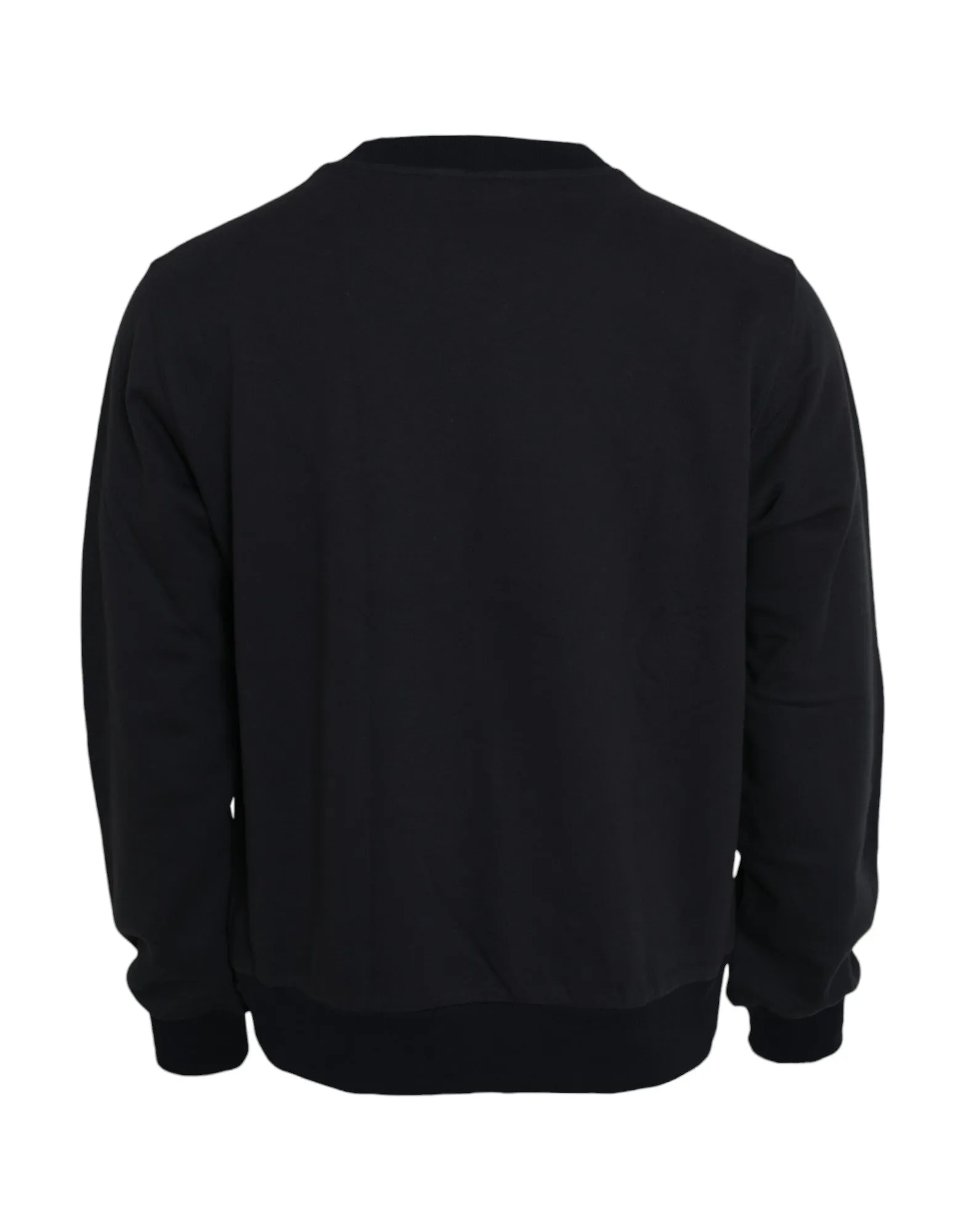 Dark Blue Cotton Logo Plaque Sweatshirt Sweater sold by Louxly product image thumbnail 2