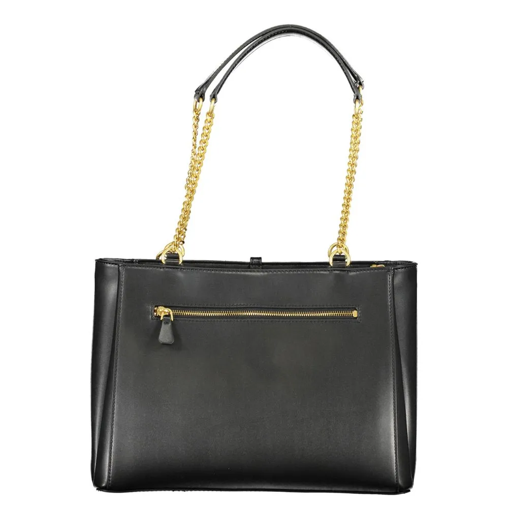 Black Polyethylene Handbag sold by Louxly product image thumbnail 2