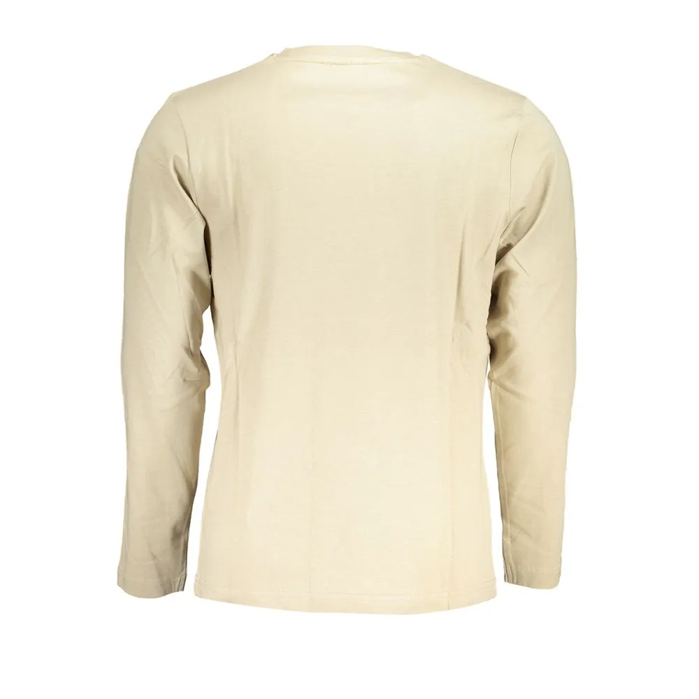 Beige Cotton T-Shirt sold by Louxly product image thumbnail 2