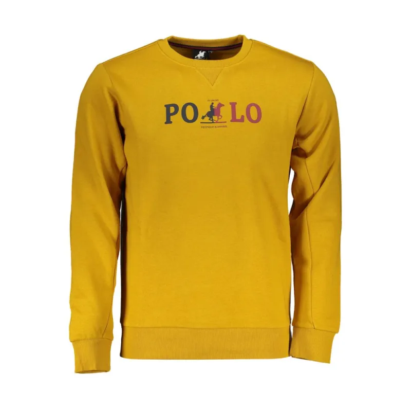 Sunshine Yellow Fleece Crew Neck Sweatshirt sold by Louxly