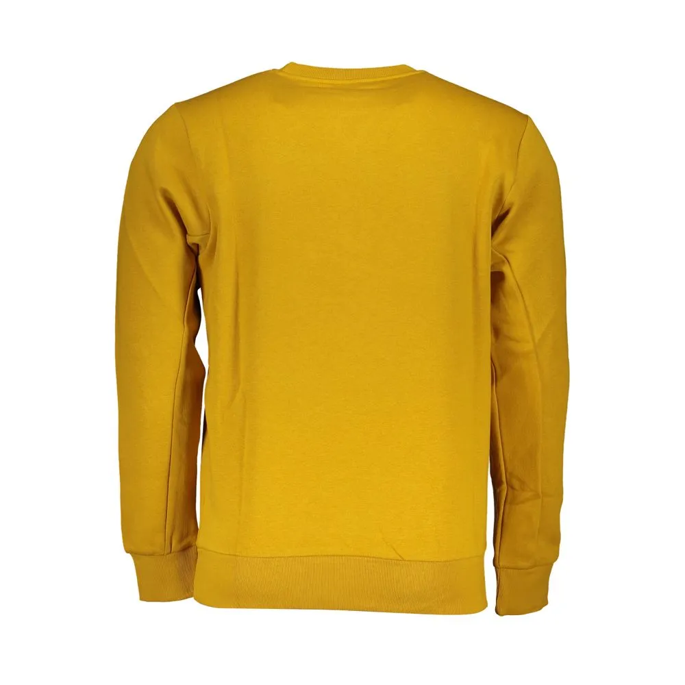 Sunshine Yellow Fleece Crew Neck Sweatshirt sold by Louxly product image thumbnail 2