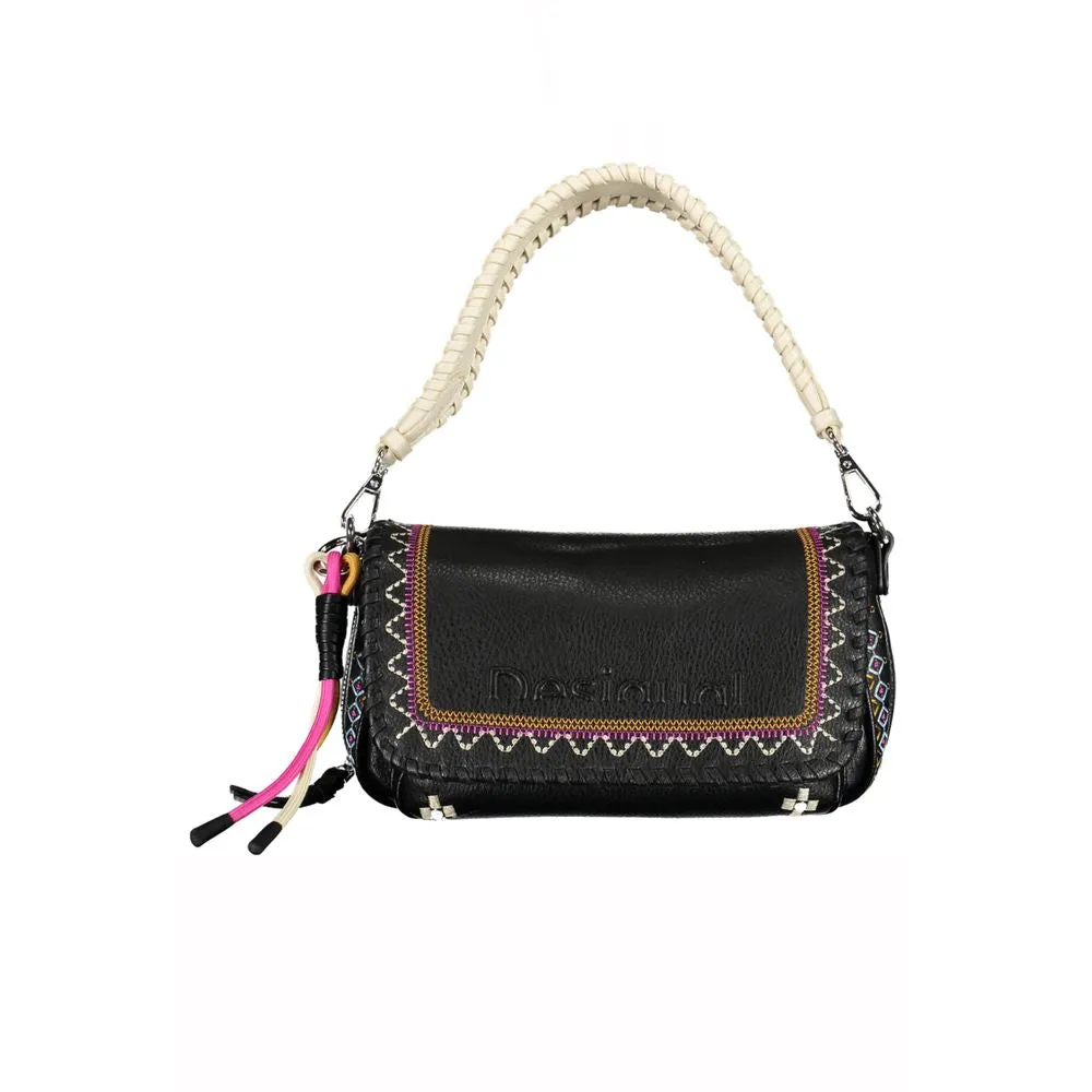 Black Polyethylene Handbag sold by Louxly