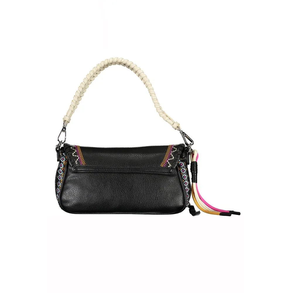 Black Polyethylene Handbag sold by Louxly product image thumbnail 2