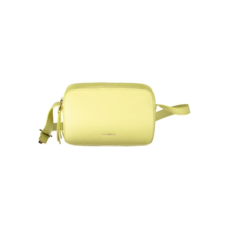 Yellow Leather Handbag sold by Louxly