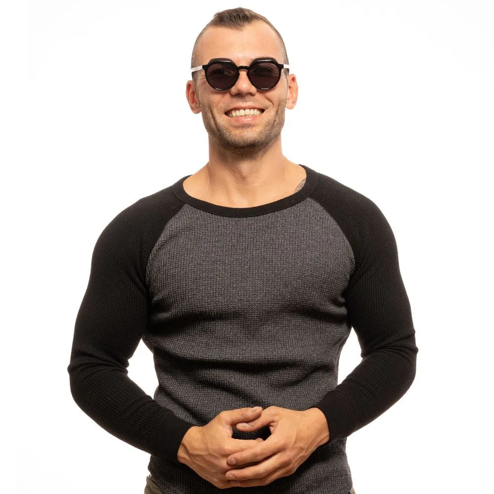 Black Unisex Sunglasses sold by Louxly product image thumbnail 5