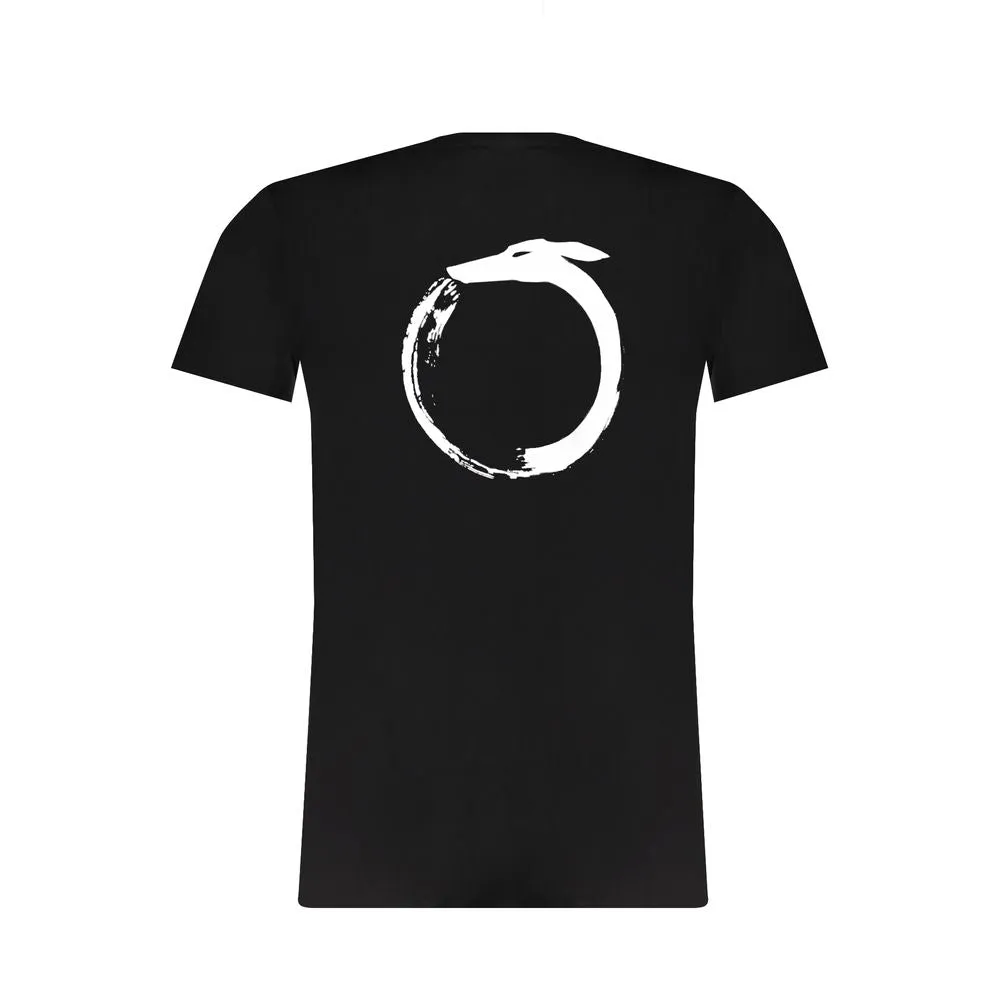 Black Cotton T-Shirt sold by Louxly product image thumbnail 2