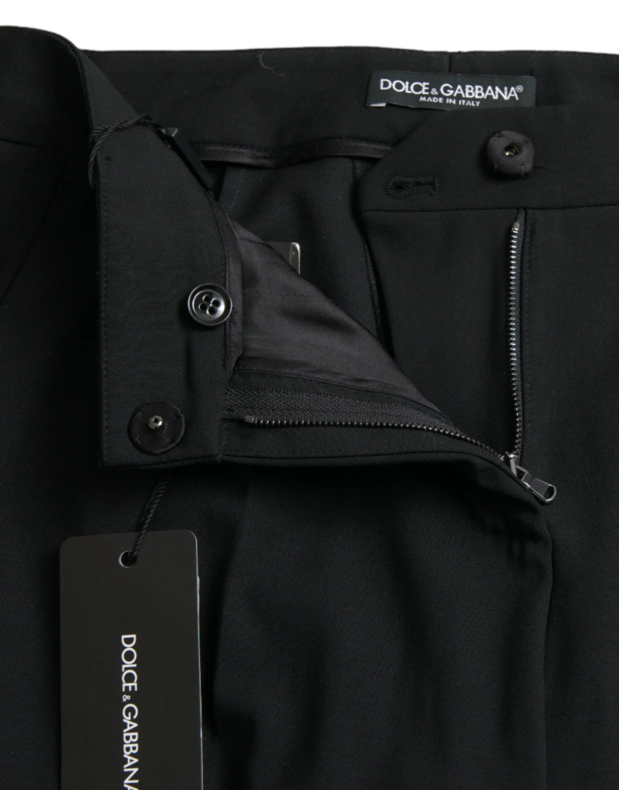 Elegant Tapered Wool Trousers sold by Louxly product image thumbnail 5