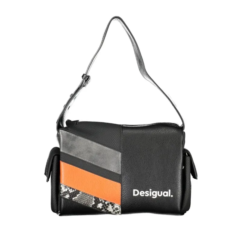 Black Polyethylene Handbag sold by Louxly