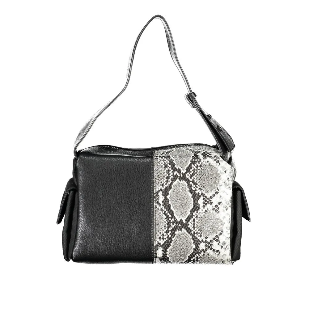 Black Polyethylene Handbag sold by Louxly product image thumbnail 2